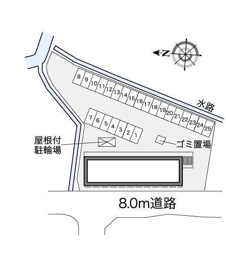 仙港ＳＫⅢ(39320)の駐車配置図