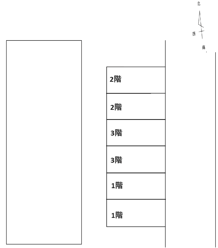 マレグランデⅠの駐車配置図