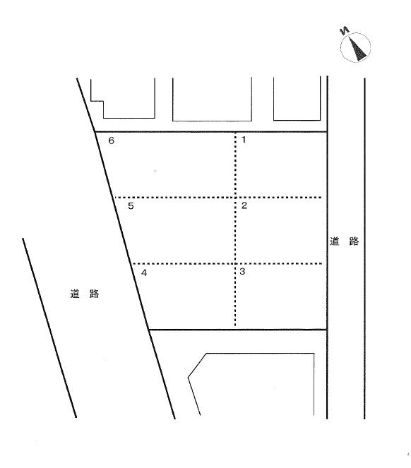 山崎駐車場の駐車配置図