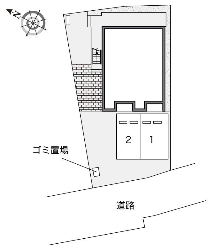 コフレッタ(53132)の駐車配置図