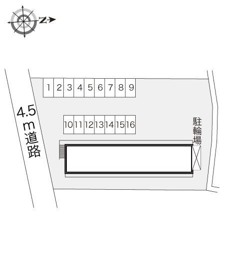 打田(18677)の駐車配置図