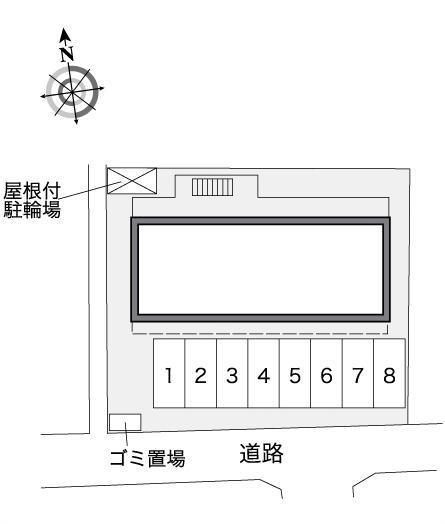 屋形(37387)の駐車配置図