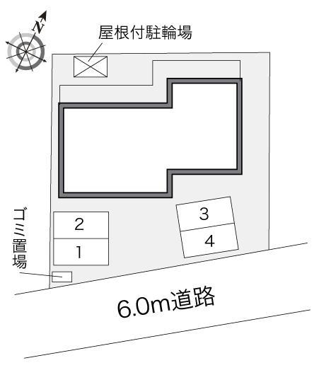 リトル　フラワー(23924)の駐車配置図