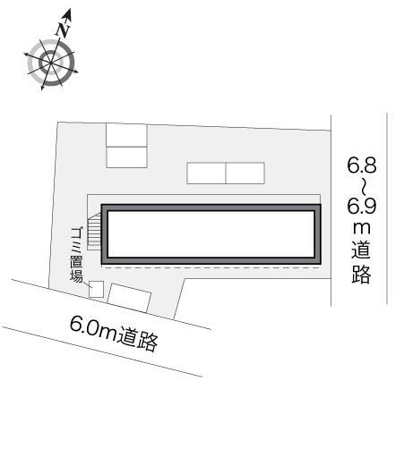 フィット川越(20236)の駐車配置図