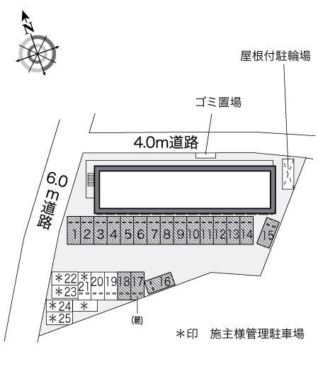 ヒロオオツカ(25774)の駐車配置図