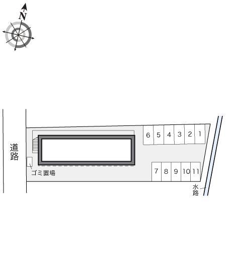 カトレア(18944)の駐車配置図