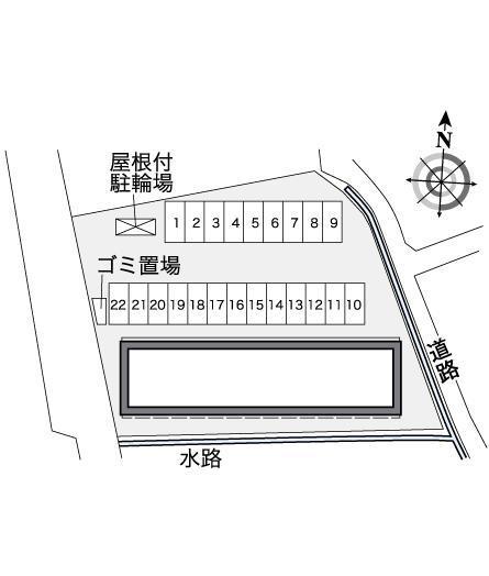 ワンダーランド　Ⅳ(37750)の駐車配置図