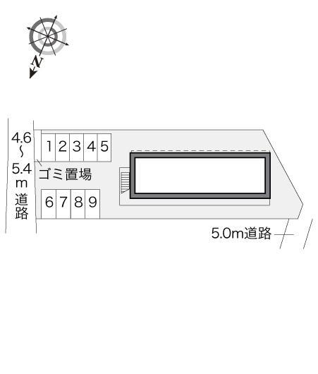 メエガⅡ(17854)の駐車配置図