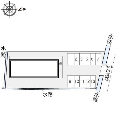 Ｓｅｔｏ　Ｌａｎｄｓ　Ｋ＆Ｋ(13086)の駐車配置図