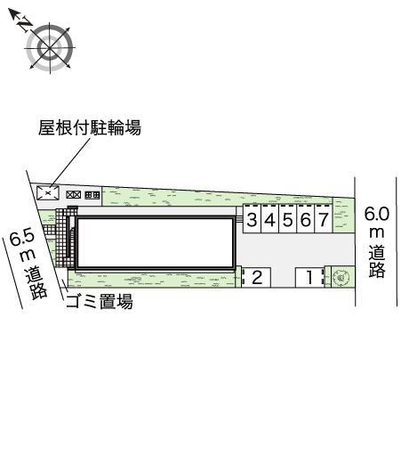 平針黒石(42541)の駐車配置図