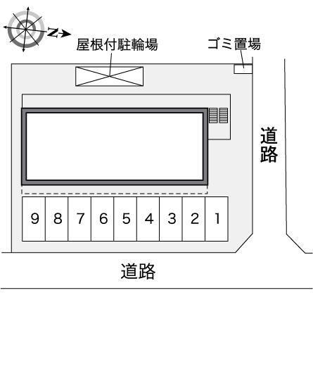 ハミング　バード(35083)の駐車配置図