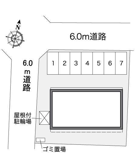 サンライフ五十嵐(38644)の駐車配置図