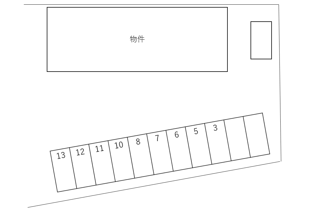 Ｓｏｌｅｉｌの駐車配置図