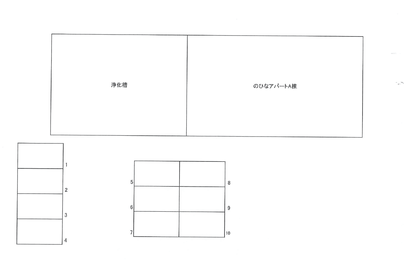 東仲Nパーキングの駐車配置図