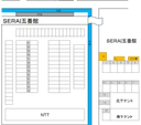 SERAI五番館の駐車場