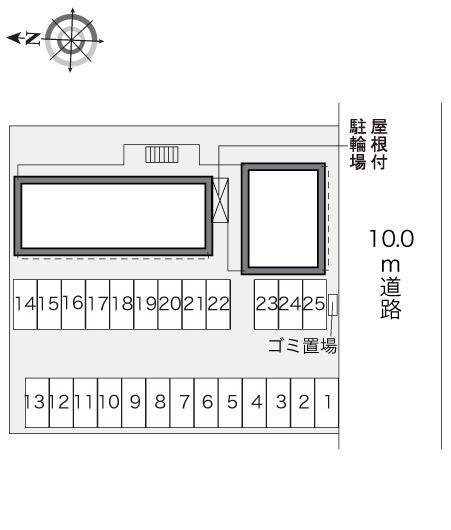 福丸Ⅰ(28741)の駐車配置図