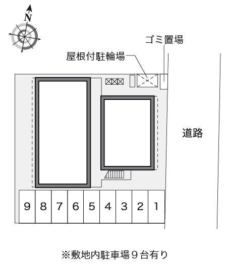 ドゥジェーム(20902)の駐車配置図