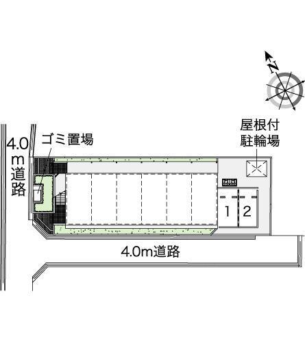 グランシャリオ参番館(43898)の駐車配置図
