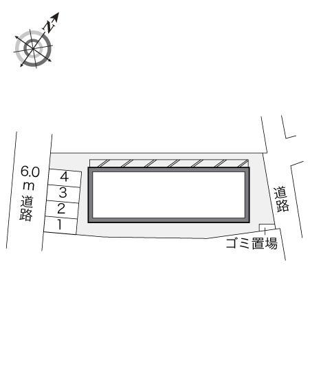エピナールⅡ(20701)の駐車配置図