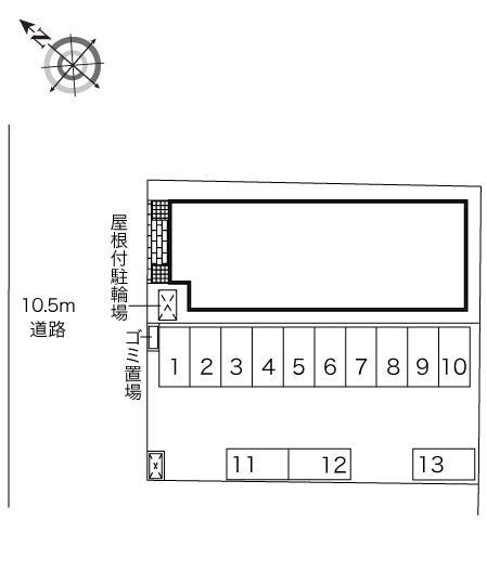 Ｍ＆Ｔ(46139)の駐車配置図