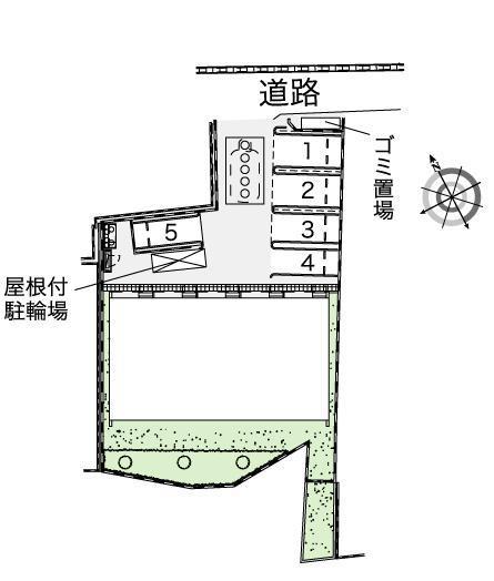 才兼(42373)の駐車配置図