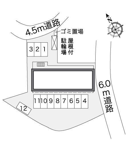 ＹＡＭＡＤＡ(27006)の駐車配置図