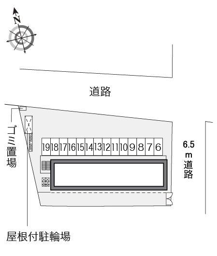 さくら館(32903)の駐車配置図