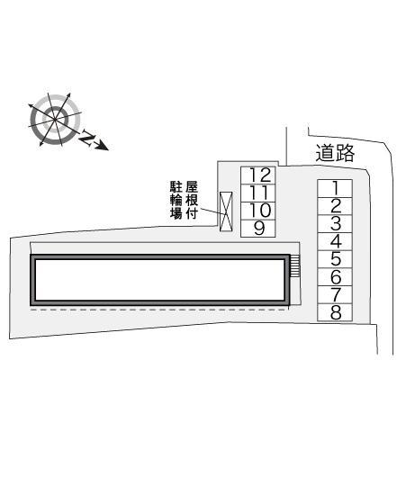 ワルツ(32808)の駐車配置図