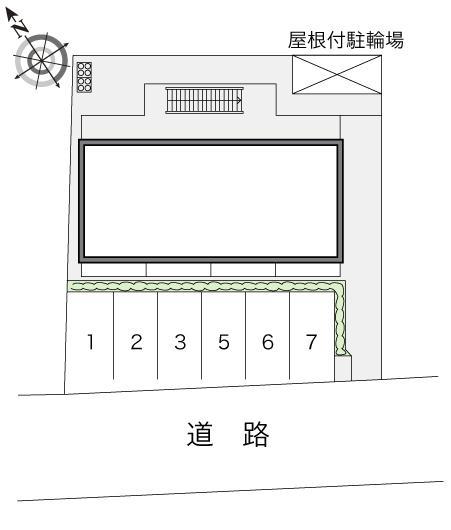 毘沙門(14139)の駐車配置図