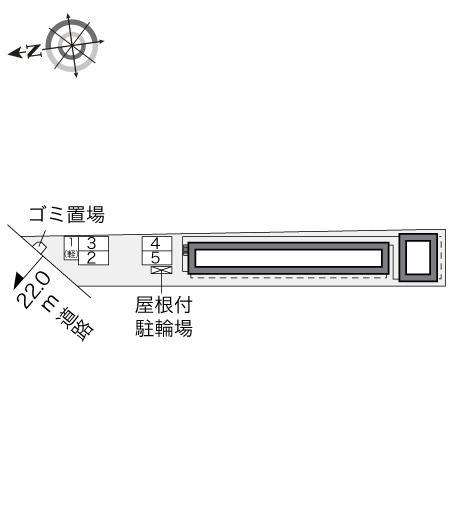 ソフィア高槻(29081)の駐車配置図