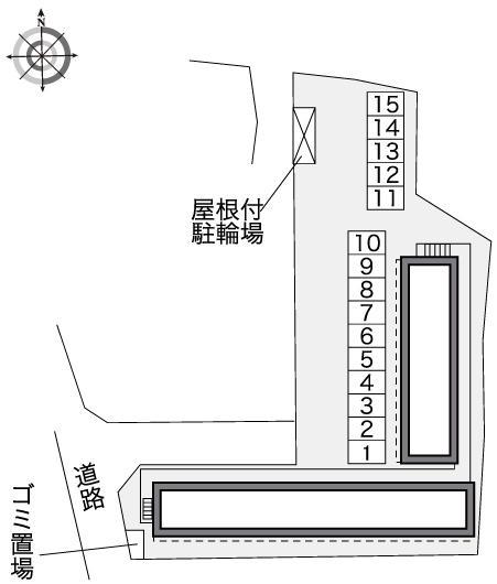 プレアデス(40018)の駐車配置図