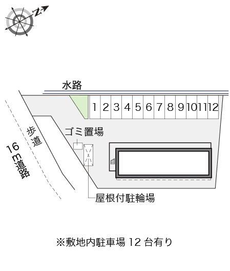 もえぎ(14990)の駐車配置図