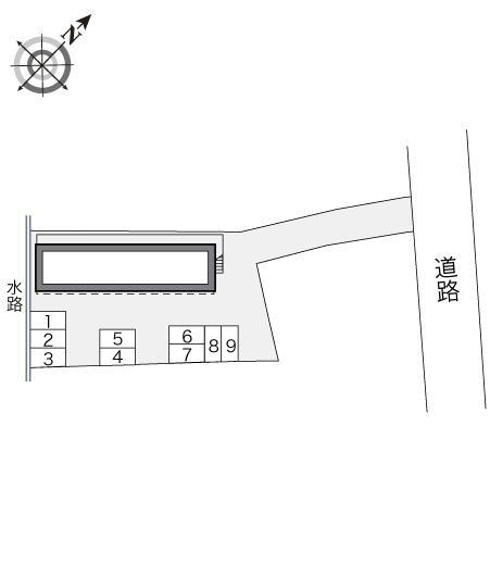稲山(21412)の駐車配置図
