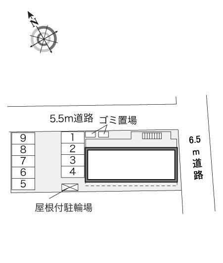 ルミエールＴＳ(29026)の駐車配置図