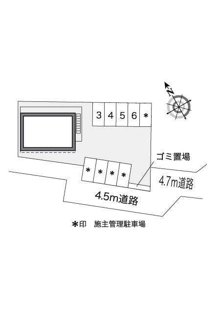 グリーンリバーカスミ(35684)の駐車配置図