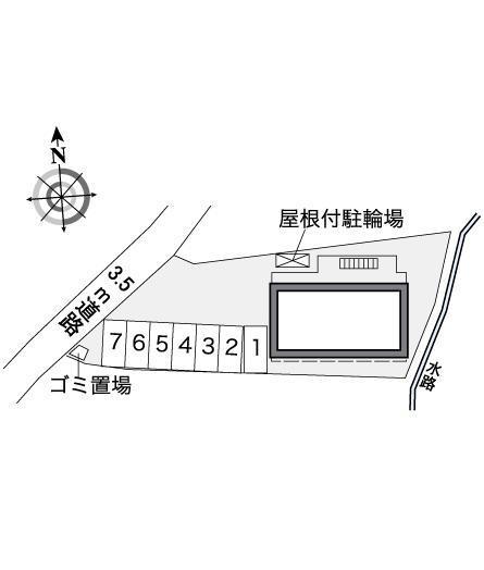 ウィステアリア大多志(36459)の駐車配置図