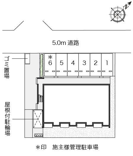 ステラレガーミ(54281)の駐車配置図