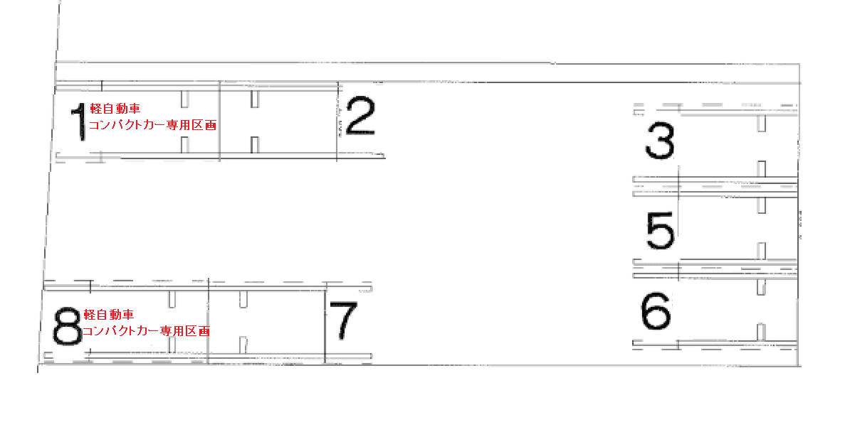 P363の駐車配置図