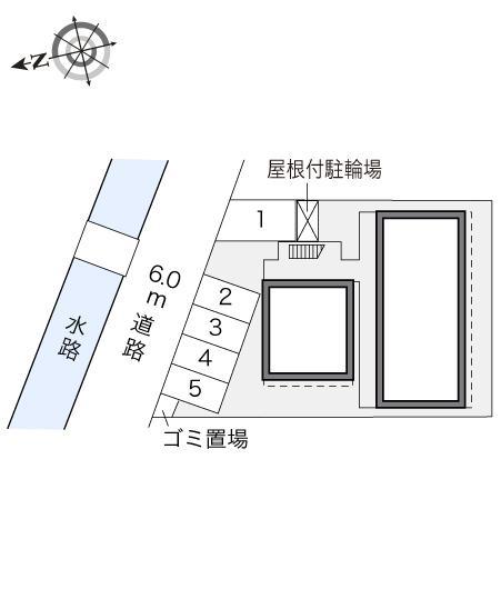 ファインパル(19244)の駐車配置図