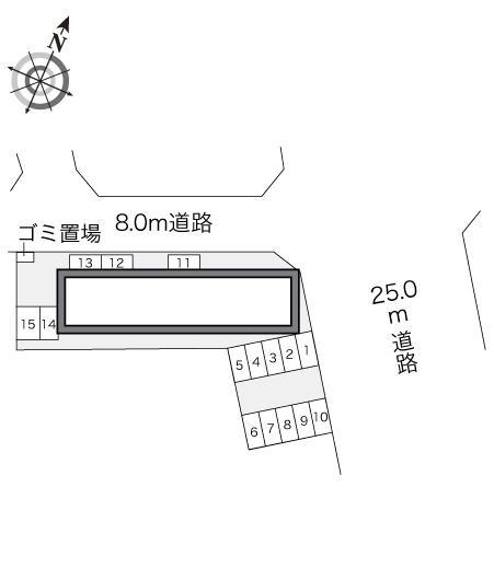 ＣＡＲＰＥ　ＤＩＥＭ(20600)の駐車配置図