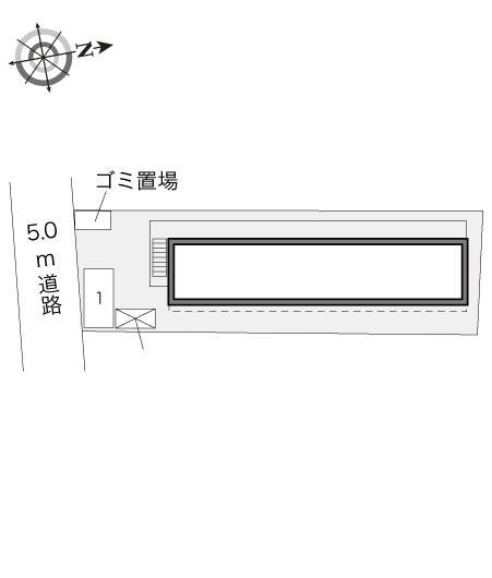 武蔵ヶ丘Ⅱ(33167)の駐車配置図