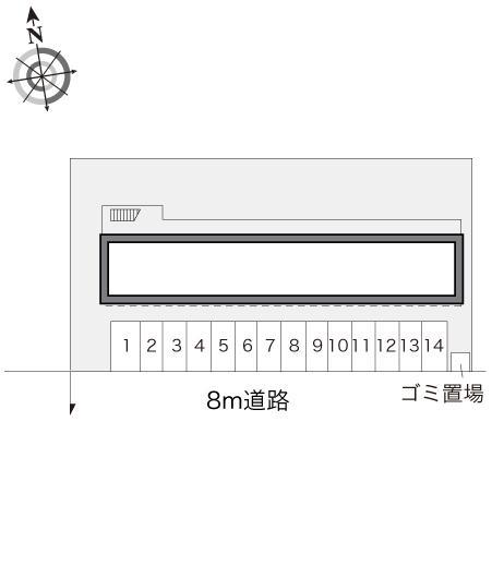 Ｓｏｌｅｉｌ(16508)の駐車配置図