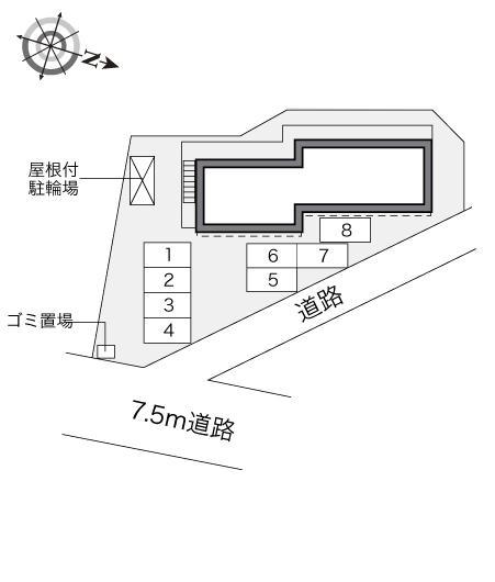 ロベリア(32765)の駐車配置図