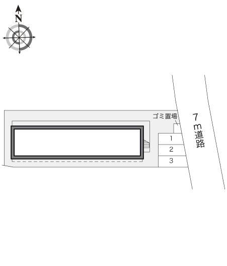 Ｔ・Ｈ宮内(15530)の駐車配置図
