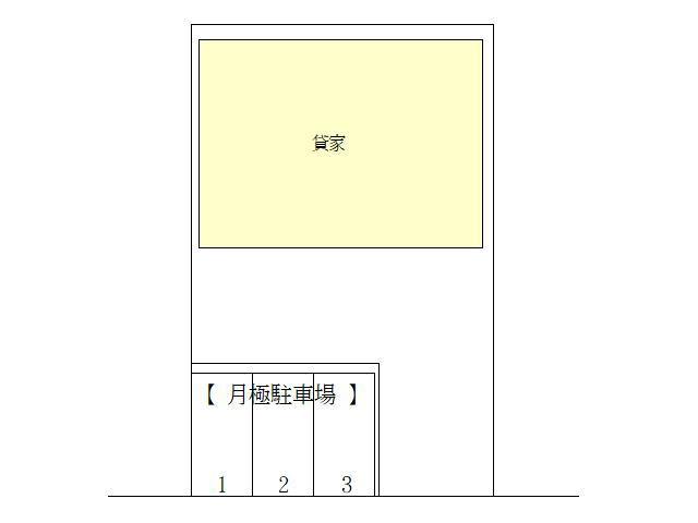 南矢幅藤澤駐車場の駐車配置図