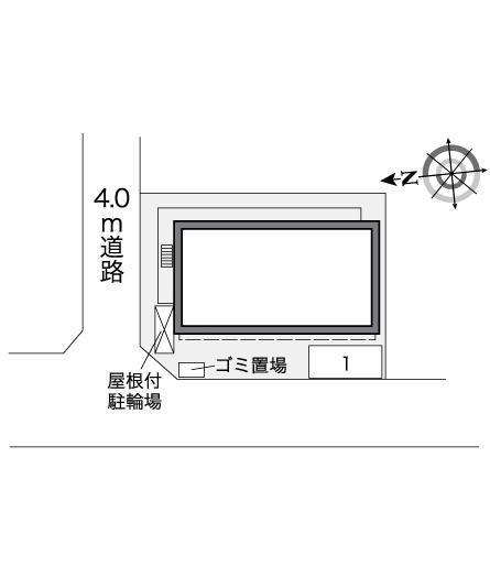 ジョイフル(27090)の駐車配置図