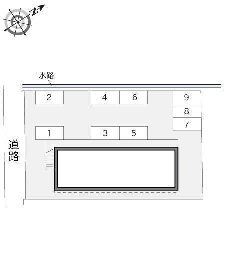 Ｐｉａ・ハシマ(18324)の駐車配置図