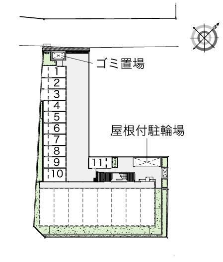 アゼリアコート(42499)の駐車配置図