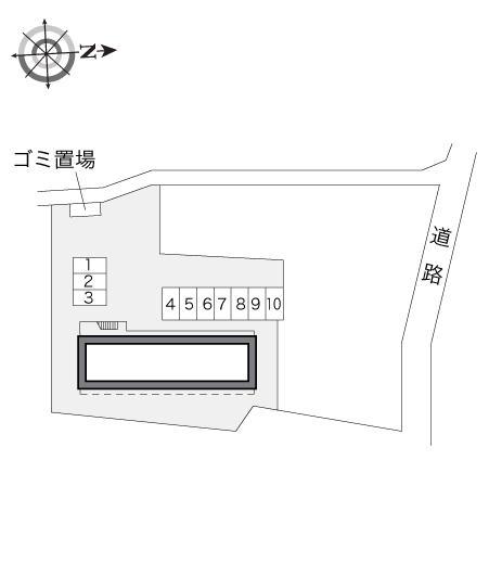 ＡＯＫＩ(11281)の駐車配置図
