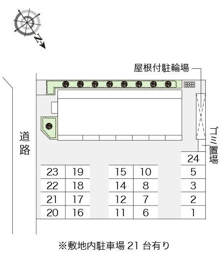 神西(11544)の駐車配置図